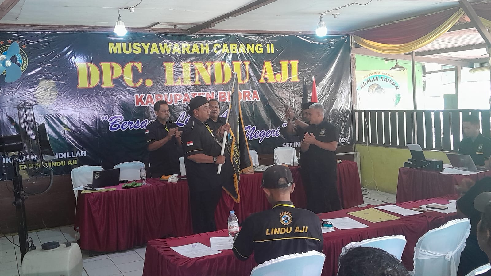 Keluk Pristiwahana Sebagai Ketua DPC Lindu Aji Blora Periode 2026-2031