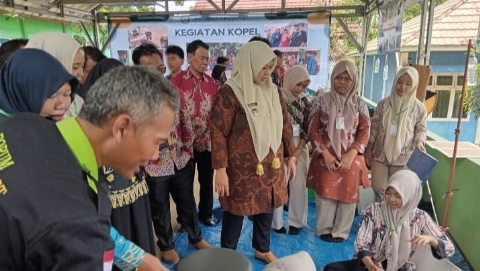 Wabup Pringsewu Apresiasi Pembelajaran Berbasis Lingkungan di SMAN 2 Pringsewu