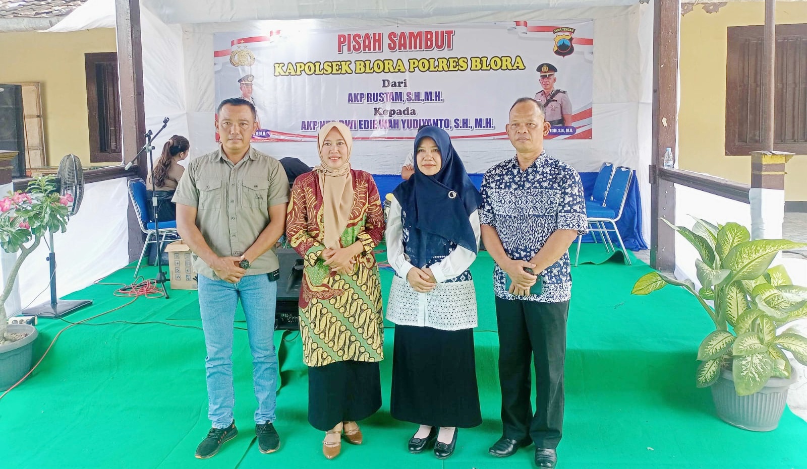 Suasana Haru dan Semangat Warnai Pisah Sambut Kapolsek Blora Kota