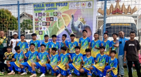 Tampil Dominan, SSB Atlantic Lampung Selatan Menang Telak di Punggur