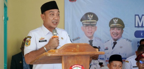 Wabup Syaiful Buka Musrenbang Merbau Mataram, Sinkronkan Kebutuhan Desa