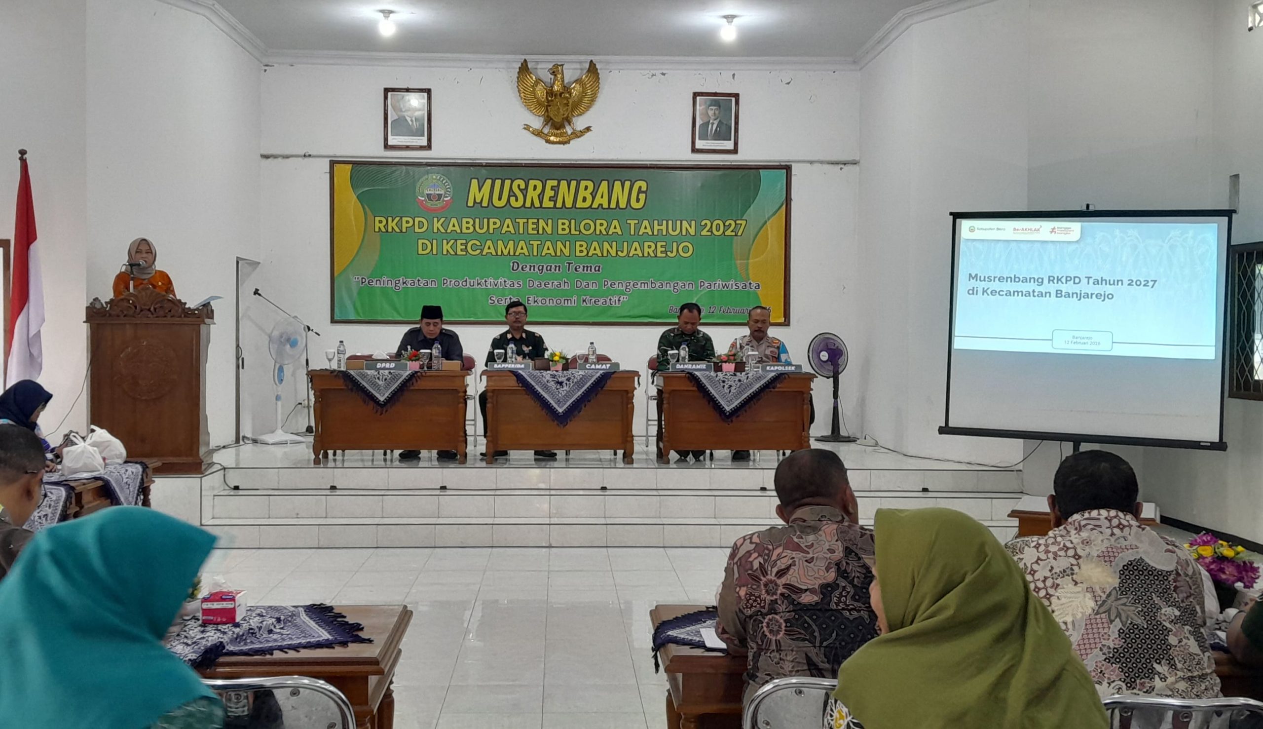 Musrenbang Banjarejo Tekanan Efisiensi dan Jalan Rusak Jadi Sorotan Utama