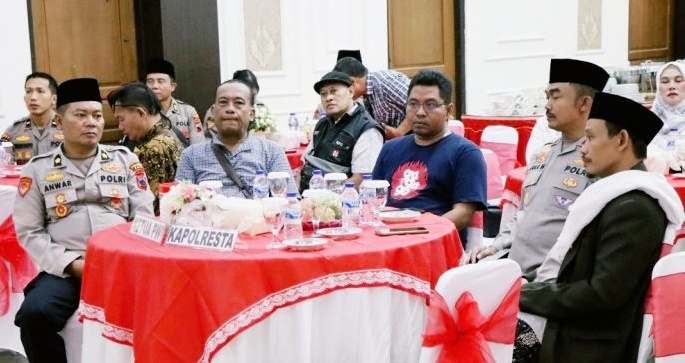 Polresta Pati dan SMSI Tegaskan Komitmen Penataan Perusahaan Pers dalam Buka Puasa Bersama