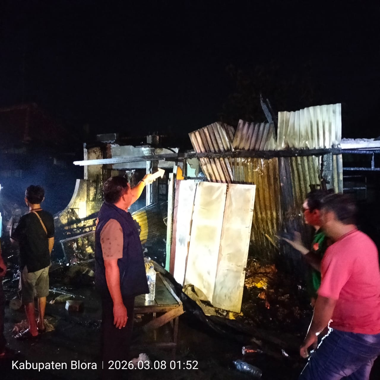 Kebakaran Landa Permukiman dan Pasar Darurat Ngawen, Kerugian Capai Rp 2,2 Miliar
