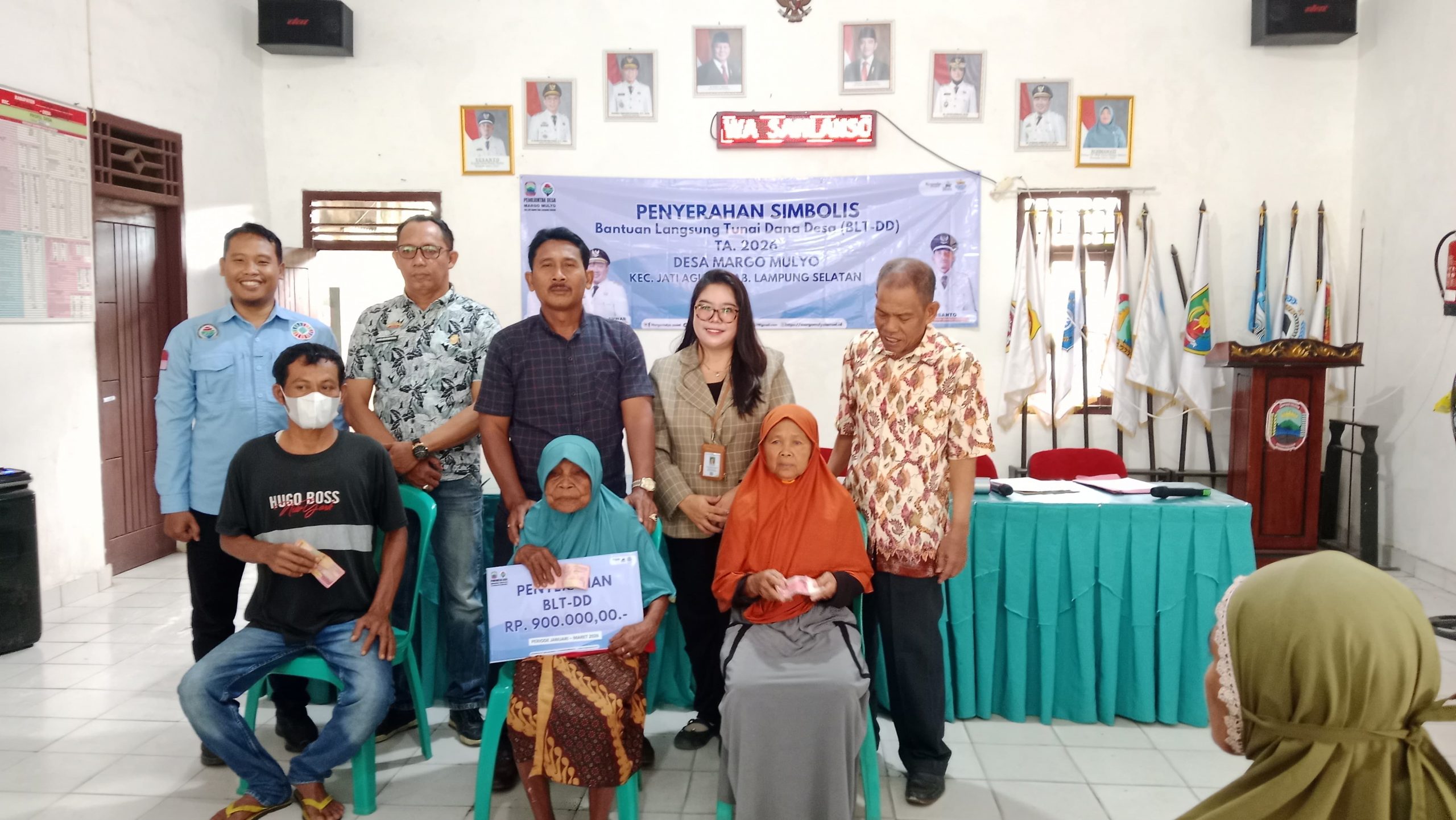 Pemerintah Desa Margomulyo Salurkan BLT-DD Dan Intensif Aparatur Desa Tahun 2026