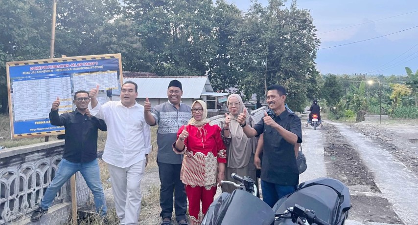 Bupati Apresiasi Swadaya Warga Perbaiki Jalan, Sinergi Jadi Kunci Pembangunan Desa