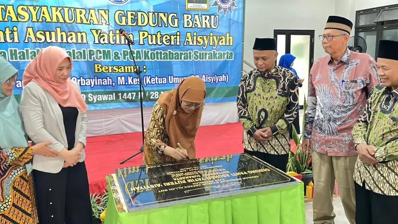 Tingkatkan Kualitas Layanan, Gedung Baru Panti Asuhan Aisyiyah Kottabarat Diresmikan