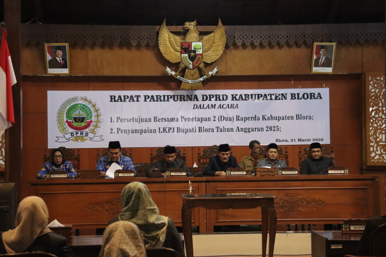 Bupati Blora Paparkan LKPJ 2025, Realisasi Pendapatan Capai 98,87 Persen