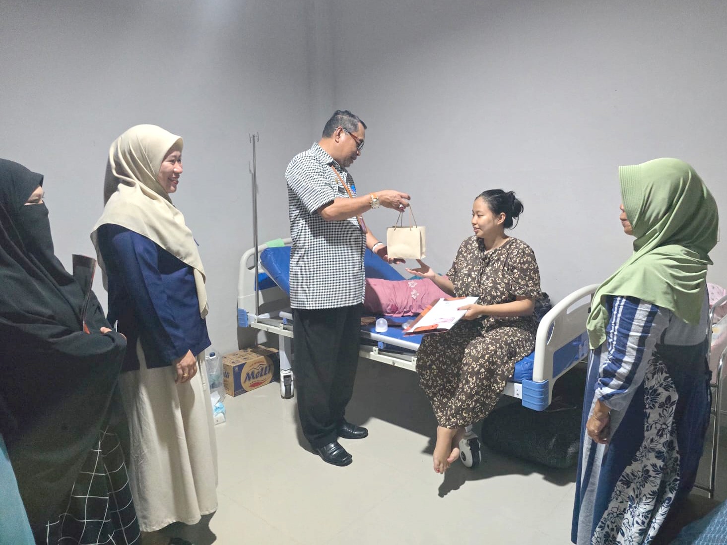 Sinergitas Dinas Dukcapil Sosial dan BPJS langsung Bayi Lahir Ada Dokumen