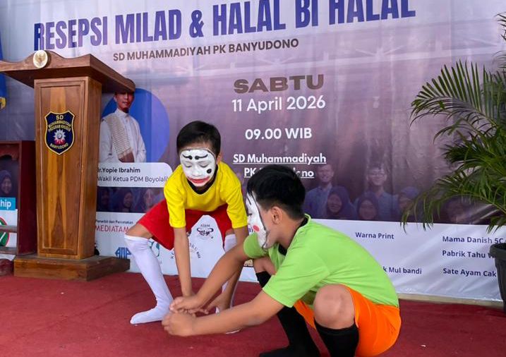 Resepsi Milad ke-18 SD Muhammadiyah PK Banyudono, Dr. Yopie Bahas Makna Lebaran