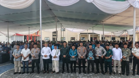 Bupati Egi Apresiasi Seluruh Peserta MHQ di Penutupan Hari Bhayangkara ke-80