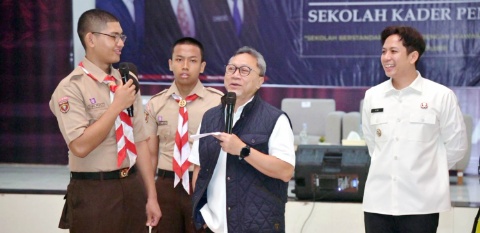 Bersama Radityo Egi Pratama, Menko Pangan Dorong Generasi Muda Lampung Selatan Percaya Diri Raih Mimpi
