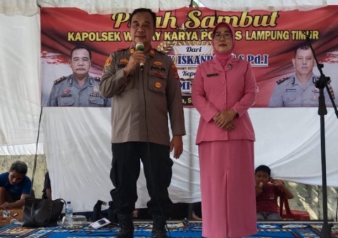 AKP Eddy Iskandar Pamit Purna Tugas, Iptu Romy Azhari Resmi Jabat Kapolsek Waway Karya
