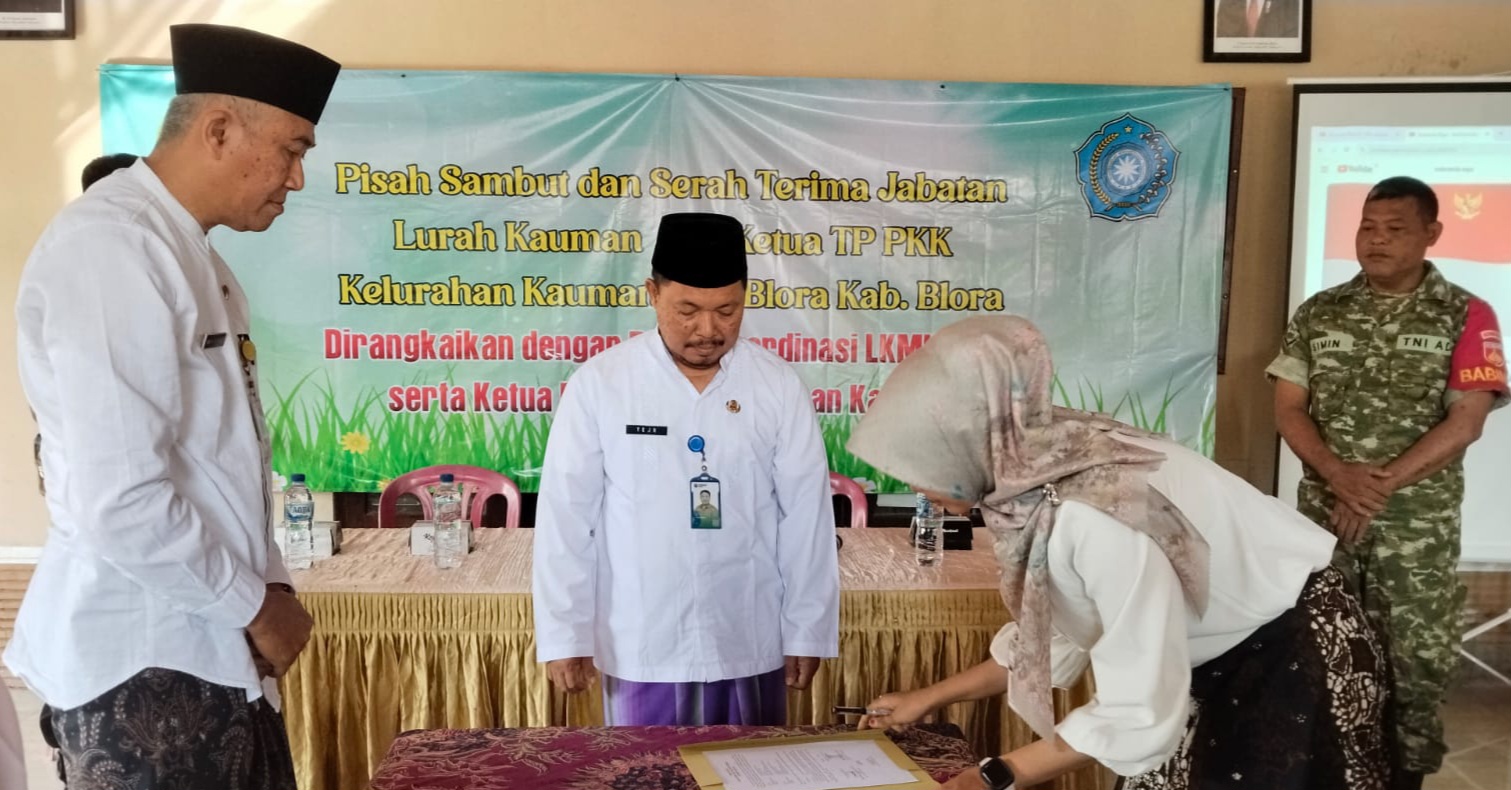 Sertijab Lurah Kauman dan Lanjutkan Program Sebelumnya