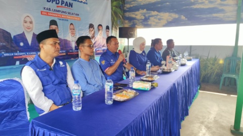 Musranting Serentak, PAN Lampung Selatan Bidik 10 Kursi DPRD pada Pemilu 2029