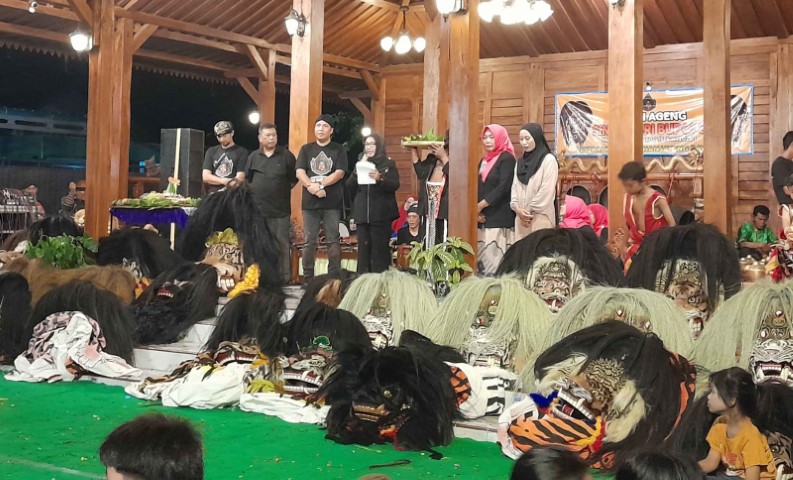 Sanggar Seni Singosari Pertama Kali Gelar Mapak Suro, Libatkan Puluhan Barongan