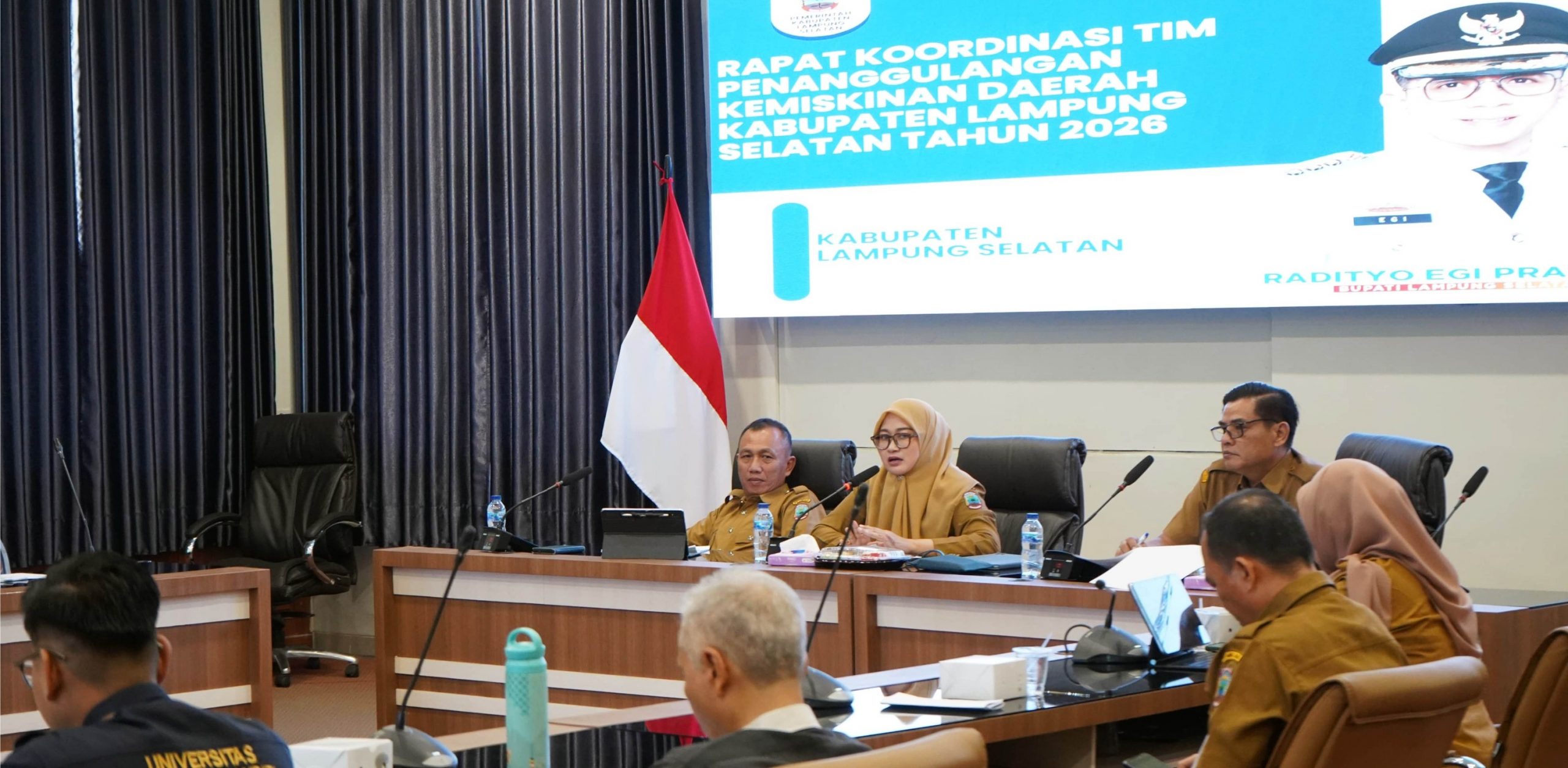 Melalui Penguatan Sinergi Lintas Sektor, Pemkab Lamsel Percepat Penurunan Angka Kemiskinan