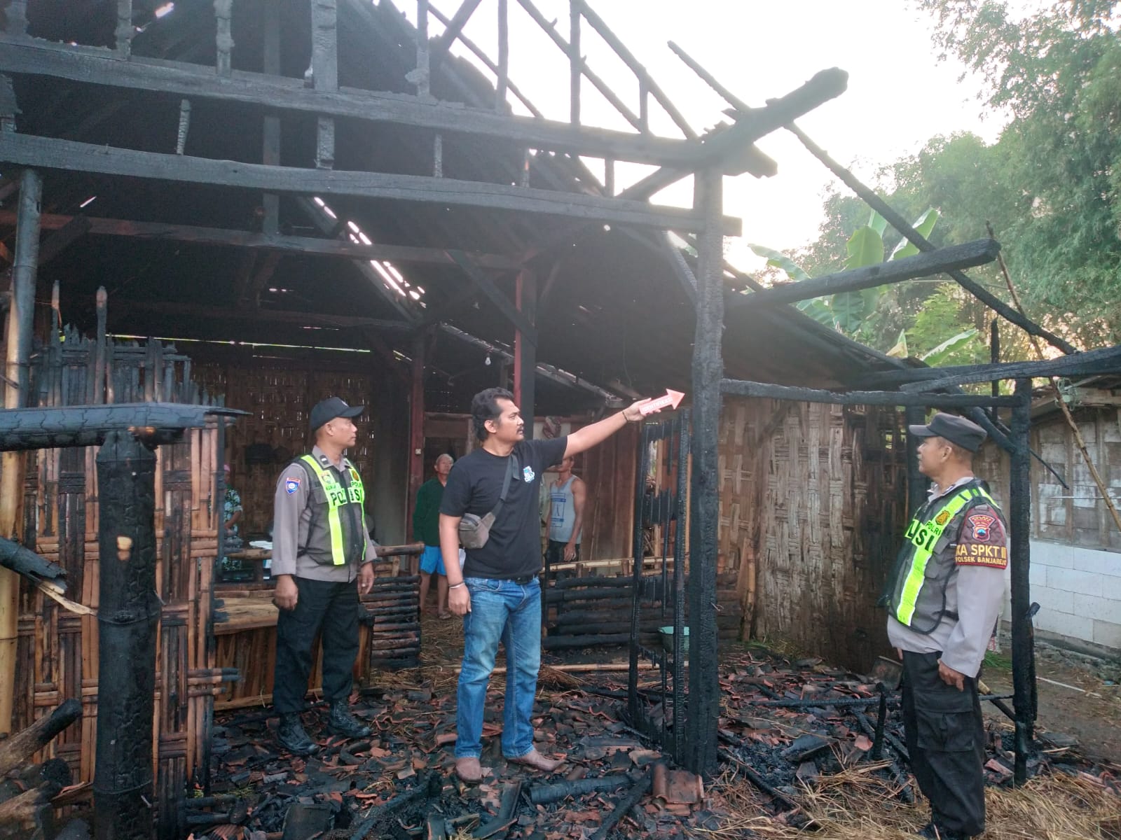 Rumah dan Kandang Warga Sembongin Ludes Terbakar, Kerugian Capai Rp7 Juta