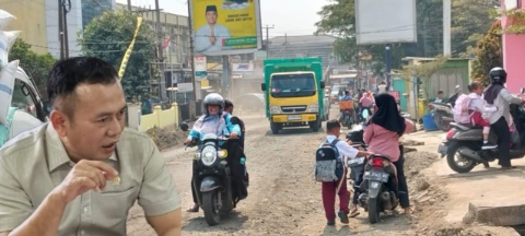 Warga Tersiksa Debu Proyek Jalan, Agus Sartono: Jangan Korbankan Kesehatan Demi Progres!