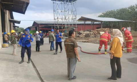 Damkarmat Lampung Selatan Apresiasi Fire Skill Competition Japfa Comfeed, Tingkatkan Kesiapsiagaan Karyawan