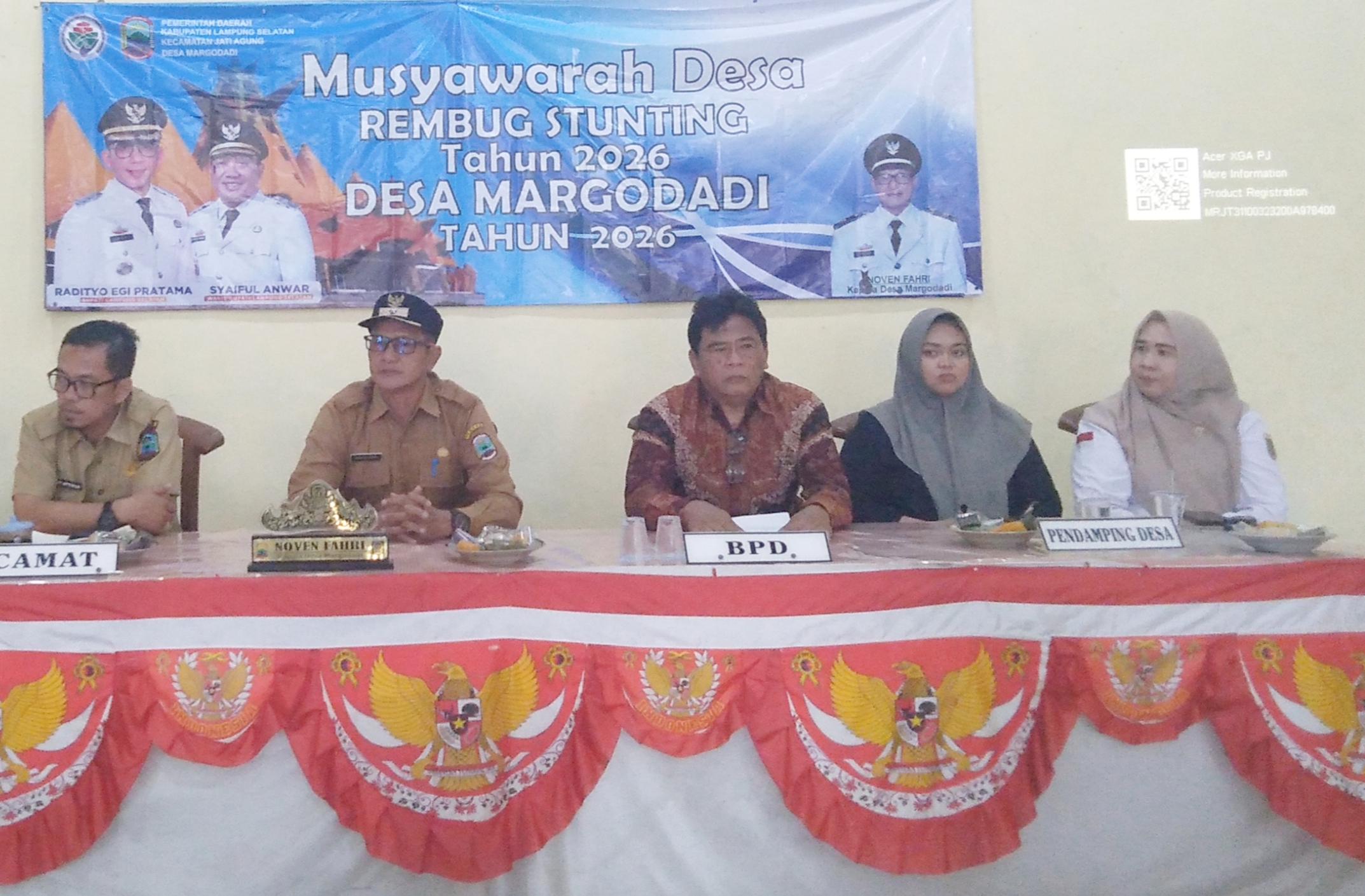 Noven Fahri Tahun 2027 Targetkan Zero Stunting Di Desa Margodadi