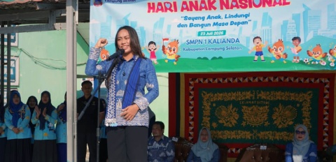 Hari Anak Nasional 2026, Zita Anjani Siapkan Lomba Cerdas Cermat untuk Cetak Generasi Unggul Lampung Selatan