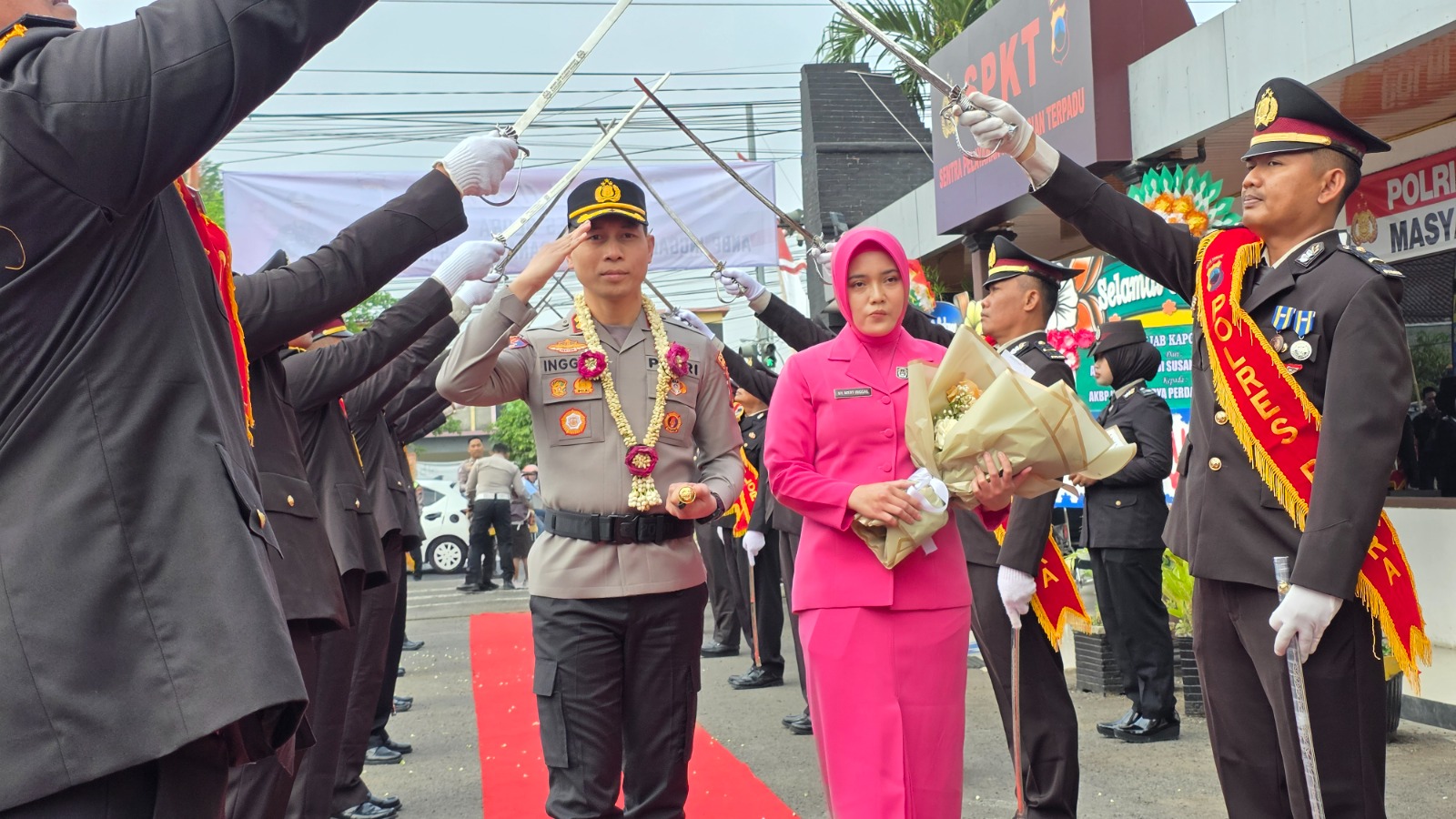 Polres Blora Gelar Apel Pisah Sambut Kapolres, AKBP Inggal Widya Perdana Resmi Pimpin Polres Blora