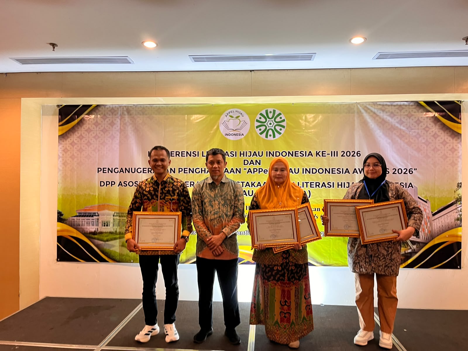 SMA YP UNILA Raih Anugerah Sekolah Hijau:GREEN SCHOOLAWARD 2026 Dari APPeL Hijau Indonesia