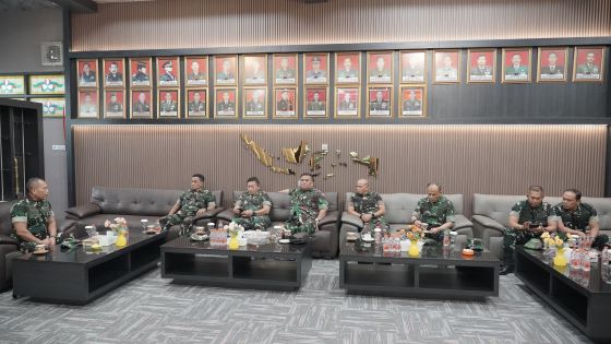Perkuat Sishanneg, Danrem 091/Asn Terima Kunker Tim Pokja Sahli Kasad