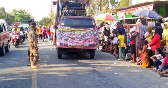 Karnaval Meriah Warnai HUT RI ke-81 di Desa Sendangharjo