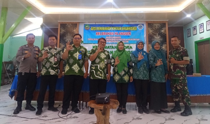 Kelurahan Mlangsen Raih Penghargaan Mandiri Sampah Tingkat Madya dari Gubernur Jateng