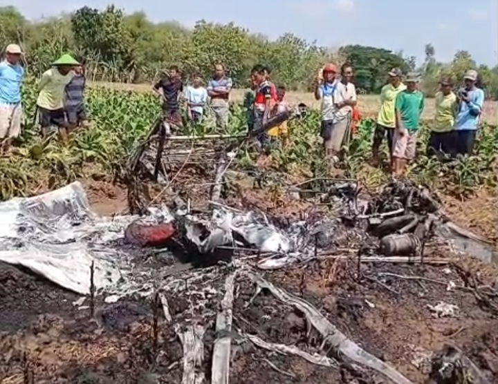 Pesawat Latih Jatuh di Ngawen, Pilot dan Kopilot Selamat 