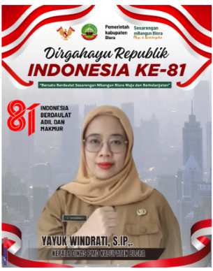 Pemerintah Kabupaten Blora - Dinas PMD Dirgahayu RI Ke-81