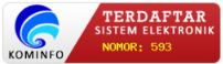 Terdaftar Kominfo No. 593