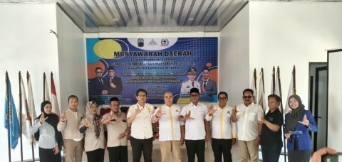 Secara Aklamasi Mas Bro  Jadi Ketua  Umum DPD LPM Kabupaten Lampung Selatan