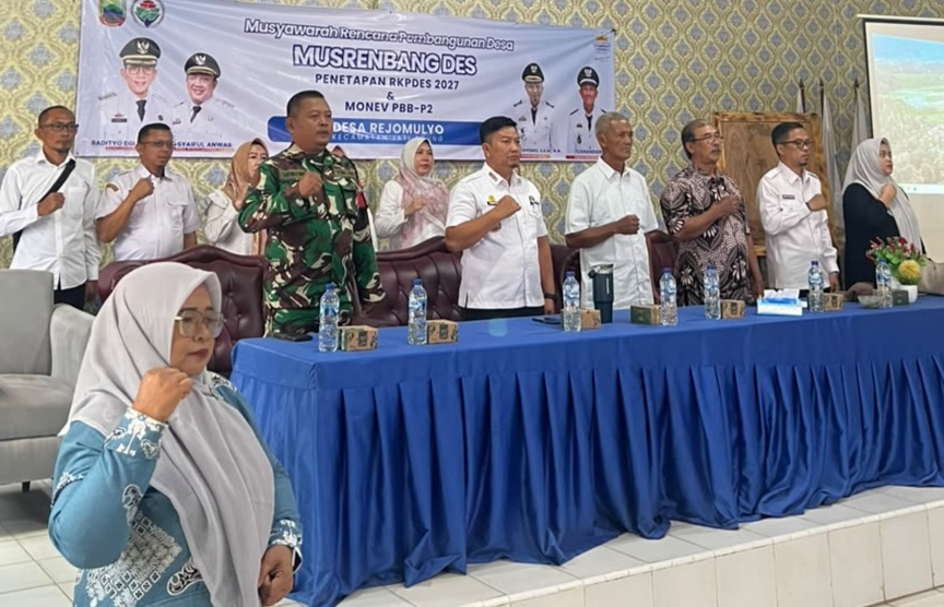 Musrenbangdes Di Desa Rejomulyo Tahun 2027 Fokus Pada Pembangunan Infrastruktur