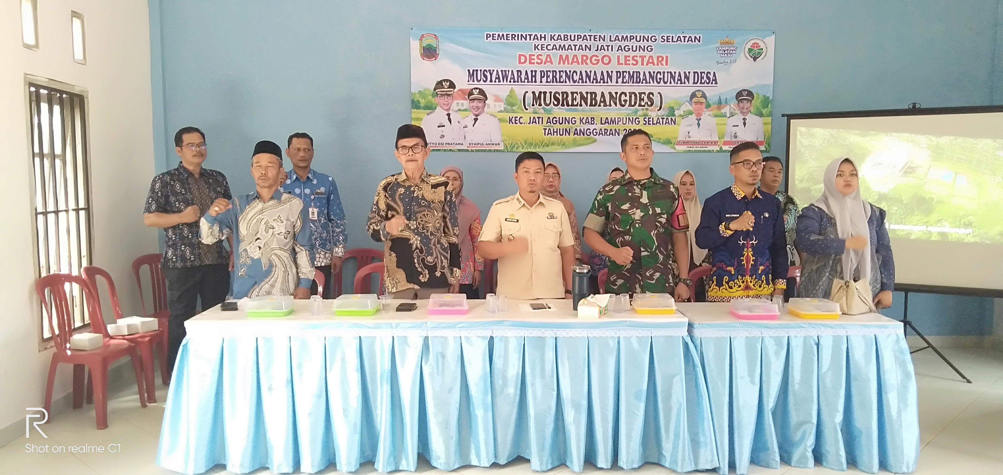 Sonjaya Pimpin Musrenbangdes  Anggaran Tahun 2027 Di Desa Margolestari