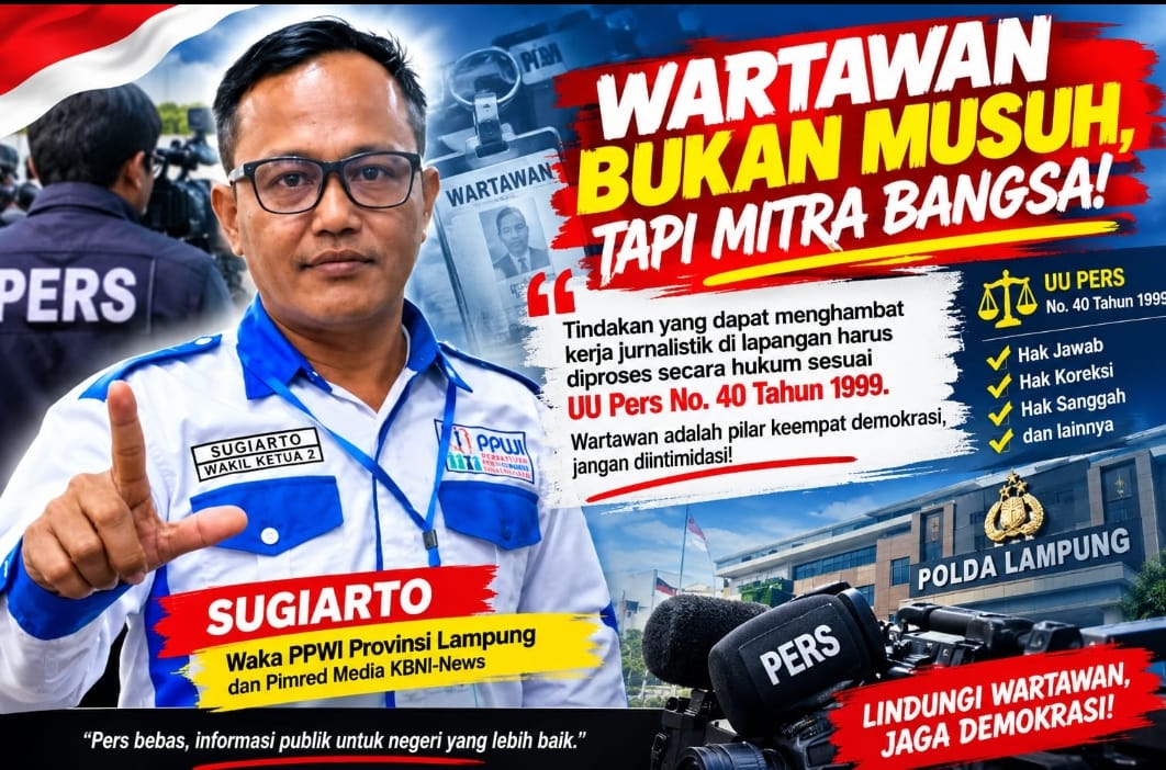 Diduga Di Intimidasi Saat Melakukan Peliputan,PPWI Lampung Desak Kapolda Usut Tuntas