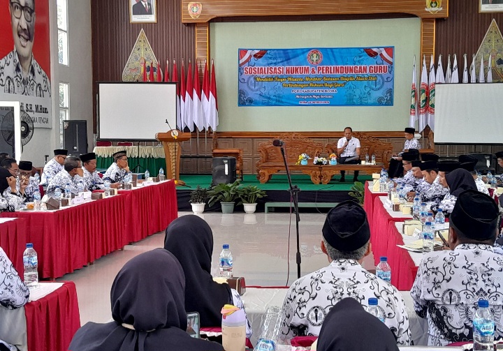 PGRI Blora Gelar Sosialisasi Hukum dan Perlindungan Guru, Tindak Lanjuti Permendikdasmen No. 4 Tahun 2026