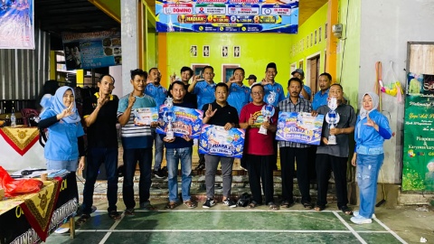 Turnamen ORADO Sidomulyo Tuntas, Empat Pasangan Amankan Tiket ke Kabupaten