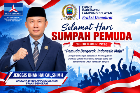 Jenggis Khan Haikal: Sumpah Pemuda Jangan Sekadar Seremoni, Pemuda Harus Diberi Ruang Nyata