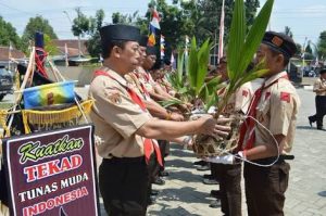 penerimaan estafet tunas kelapa