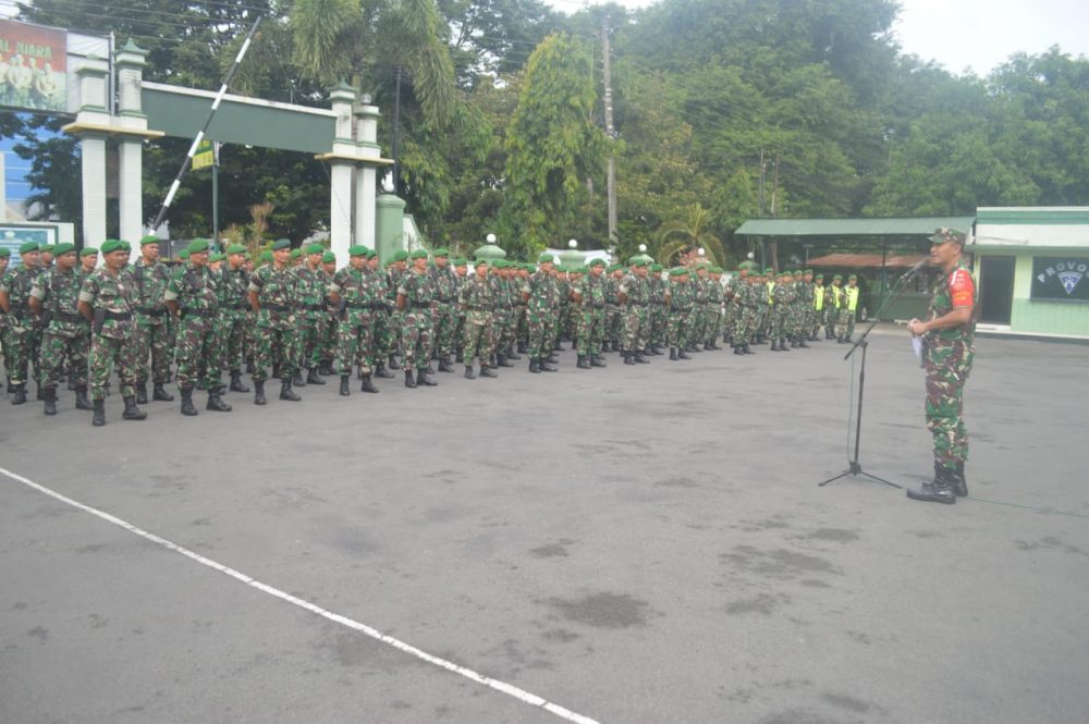 Pasca Pemilu dan Peringatan Paskah, Kodim Pati Siagakan Anggota