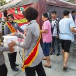 Polres Cirebon Bagikan 400 Takjil Gratis ke Pemudik