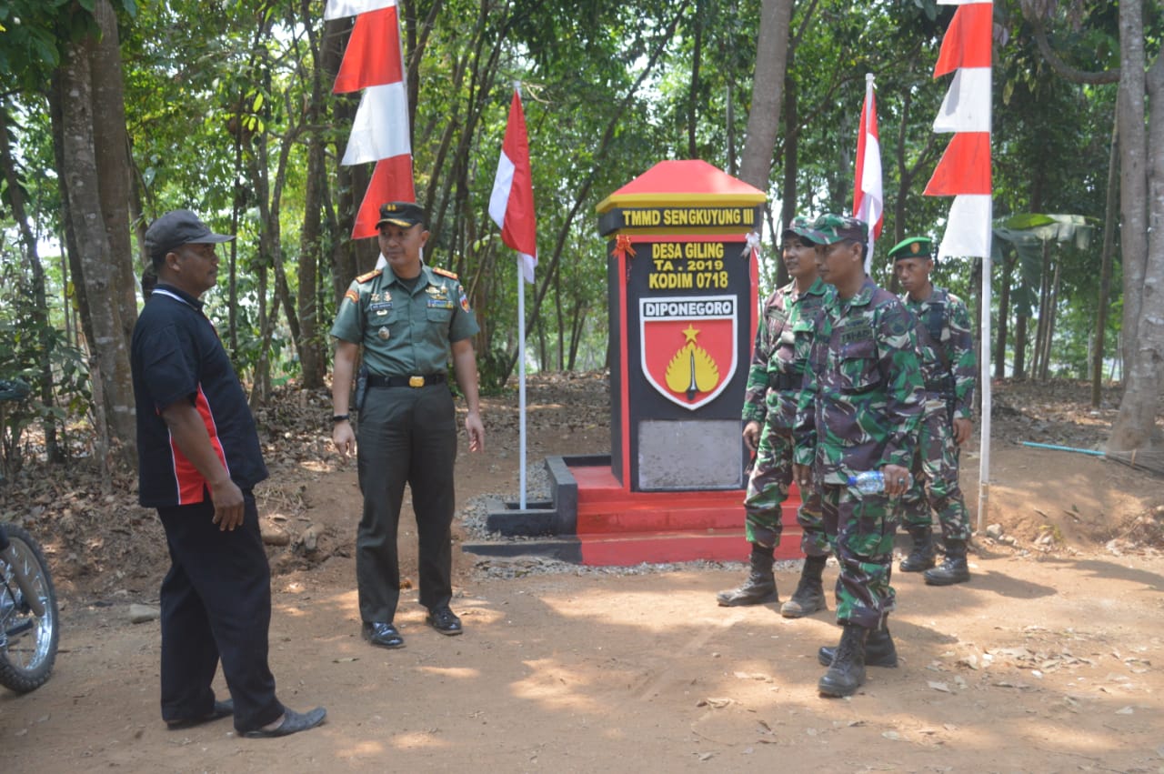 Dandim Pati Cek Kesiapan Penutupan Program TMMD Di Gunungwungkal