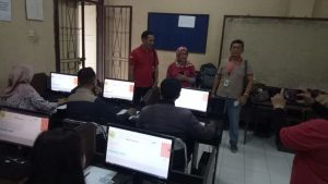 Calon Peserta CPNS Serbu Simulasi CAT di SMKN 7 Semarang Ramai Diburu