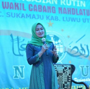 Hadiri Isra Mi'raj MWC NU Sukamaju Selatan, Bupati Lutra Berharap Satu Masjid Ada Penghafal Al Qur'an