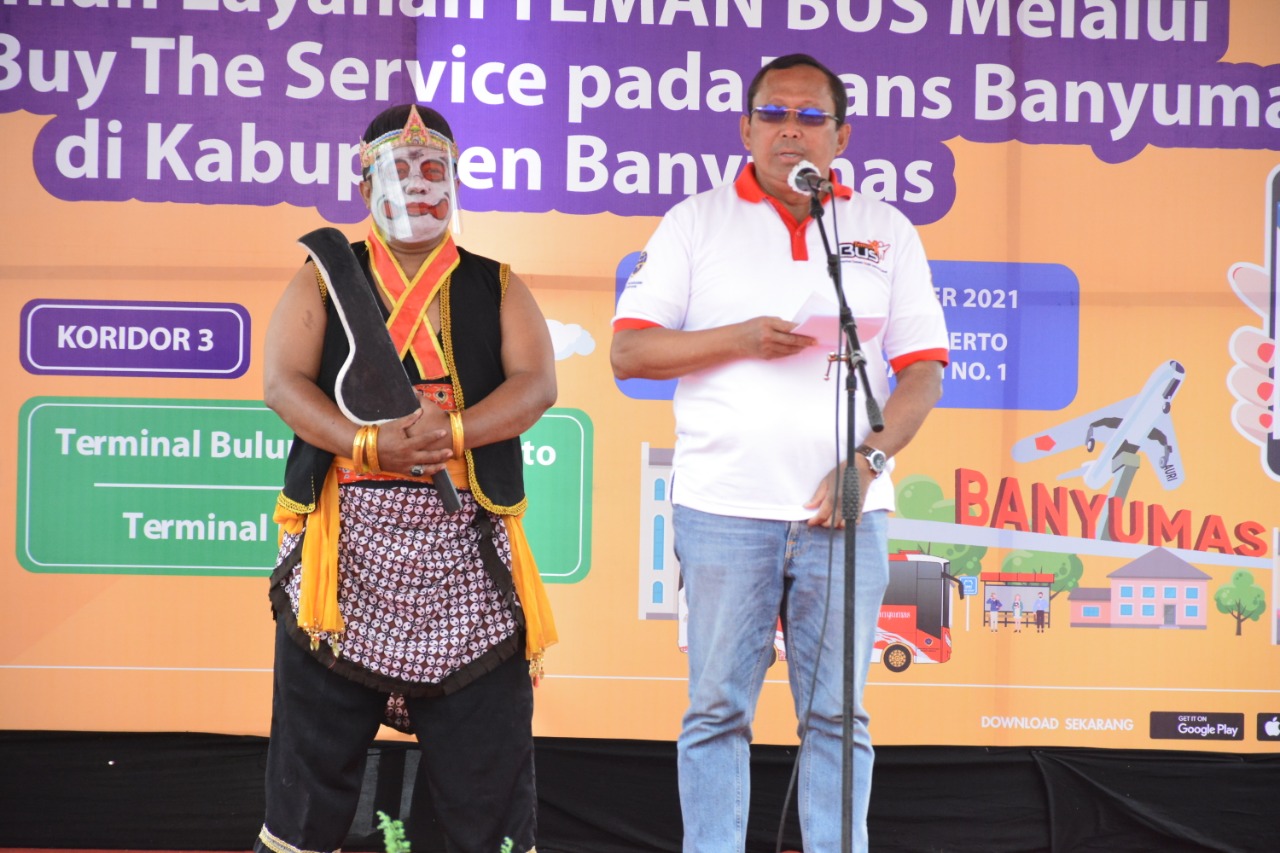 Bus Trans Banyumas Resmi Dialunching Dirjen Perhubungan Darat