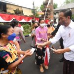 Kegembiraan Warga Tampaksiring Bertemu Presiden Jokowi